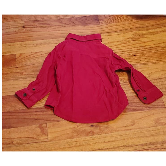 Bundle of Boys Cotton Shirts Size 6-9 Months Greendog Place 1989 George - Picture 3 of 12